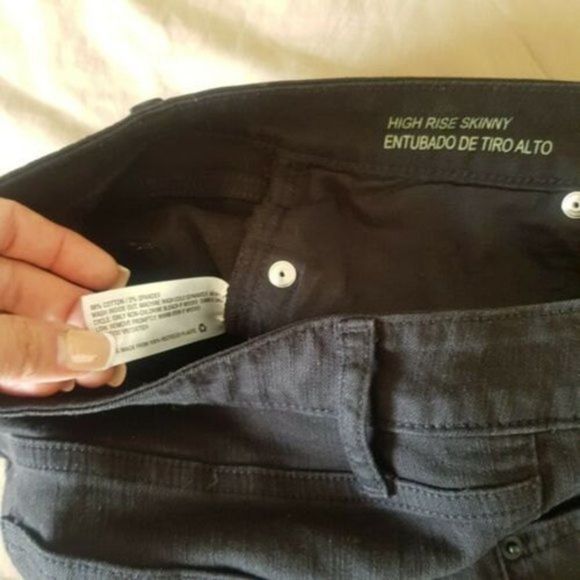 Wild Fable Womens Size 2 Jeans Pants High Rise Skinny Stretch Distressed Destroy - Picture 8 of 12